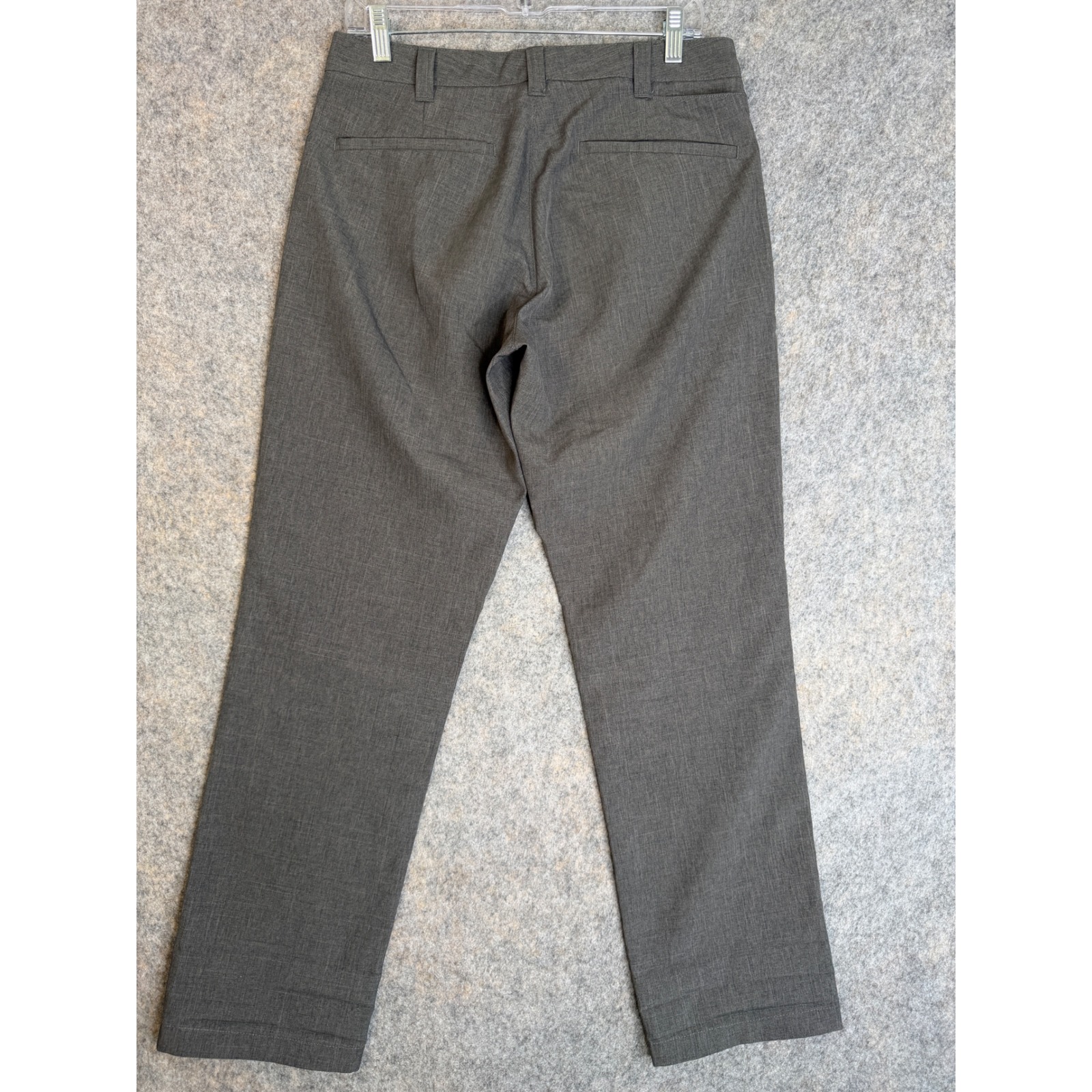 Bluffworks Original Regular Fit Mens 31x30 Gray Chino Travel Tech Pants Modern — image 3 of 8